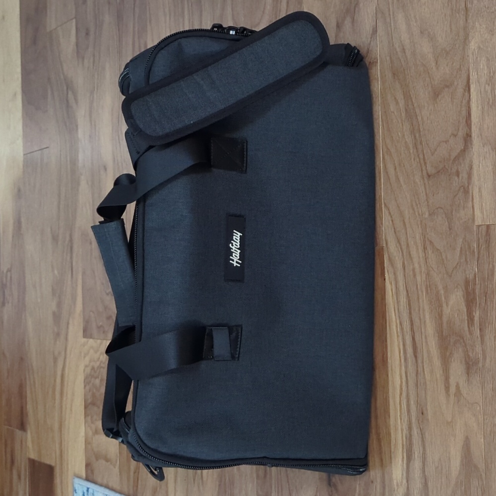 Halfday Garment Duffle 40L - Like New - Charcoal Grey